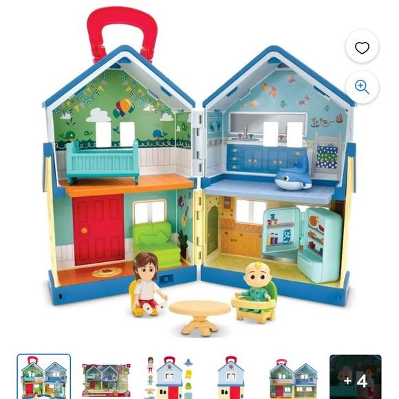 COCOMELON DELUXE FAMILY HOUSE PLAYSET - Picture 5 of 5